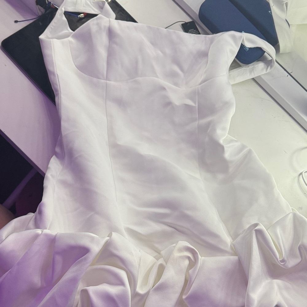 Fashion Nova White Mini Dress